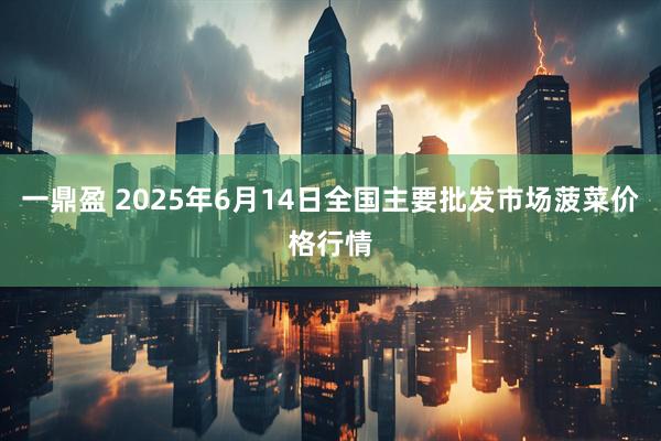 一鼎盈 2025年6月14日全国主要批发市场菠菜价格行情
